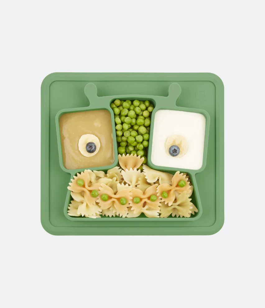 Assiette compartimentée anti-dérapante - Image 2