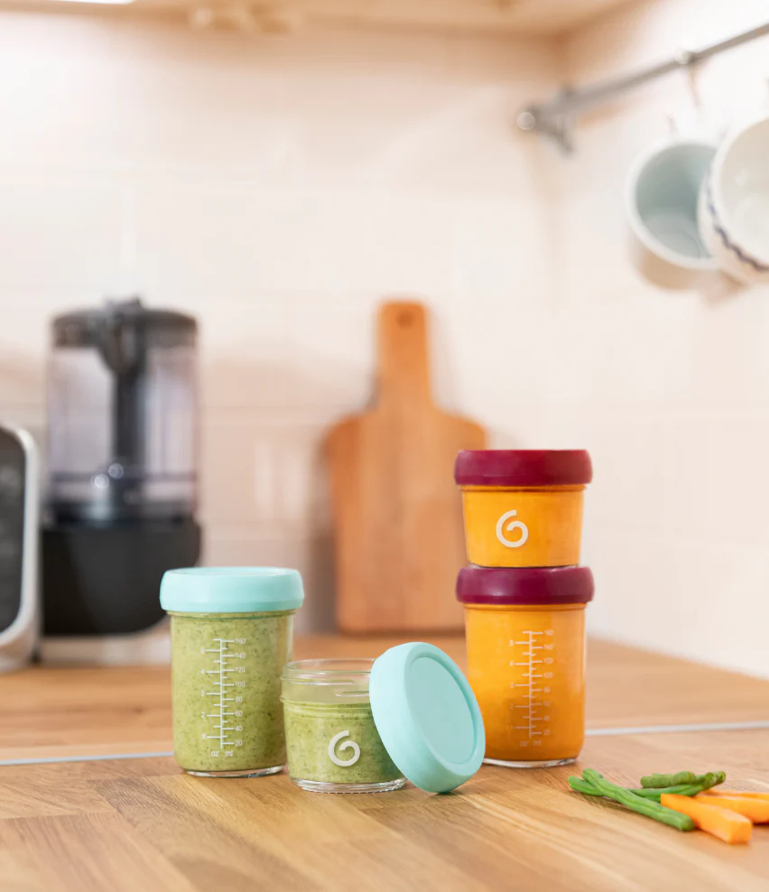 Lot de 8 Babybols en verre + Livret Recettes Bio - Image 3