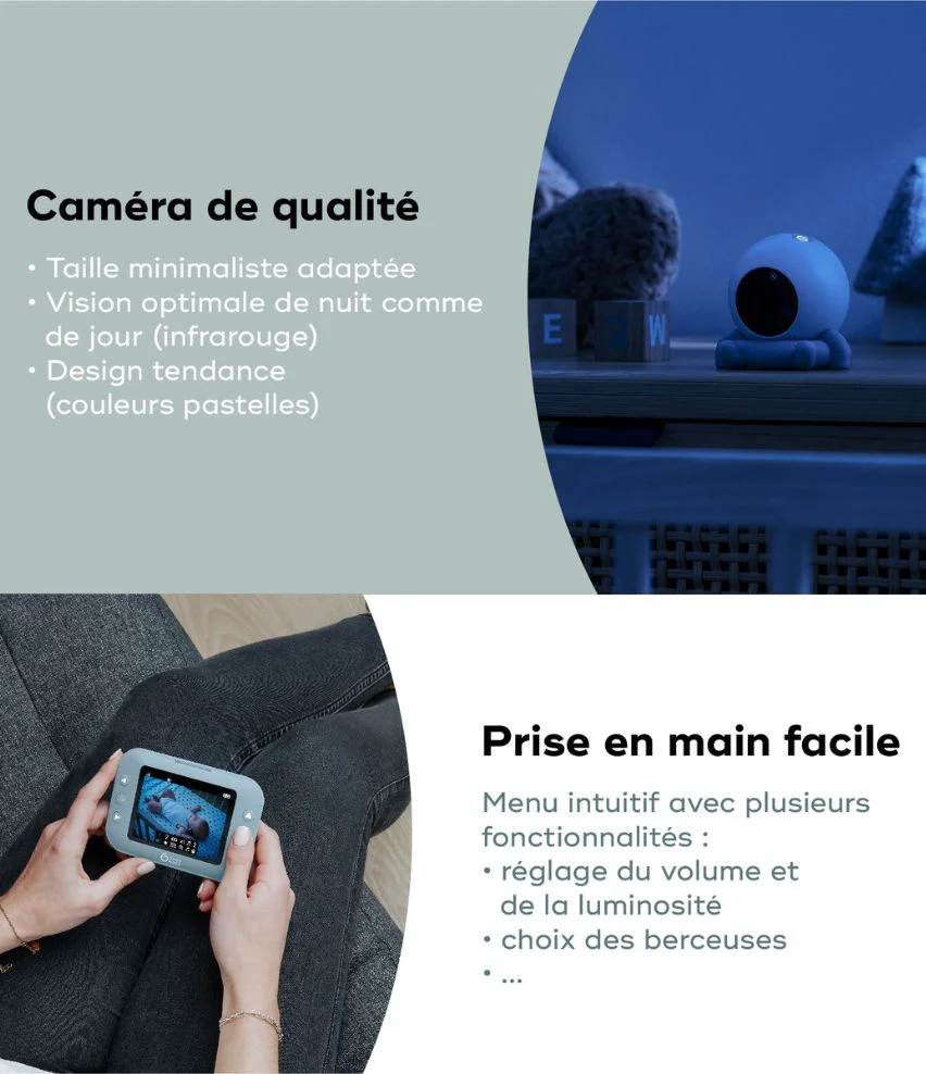 Babyphone caméra sans fil Yoo Roll Reconditionné - Image 4