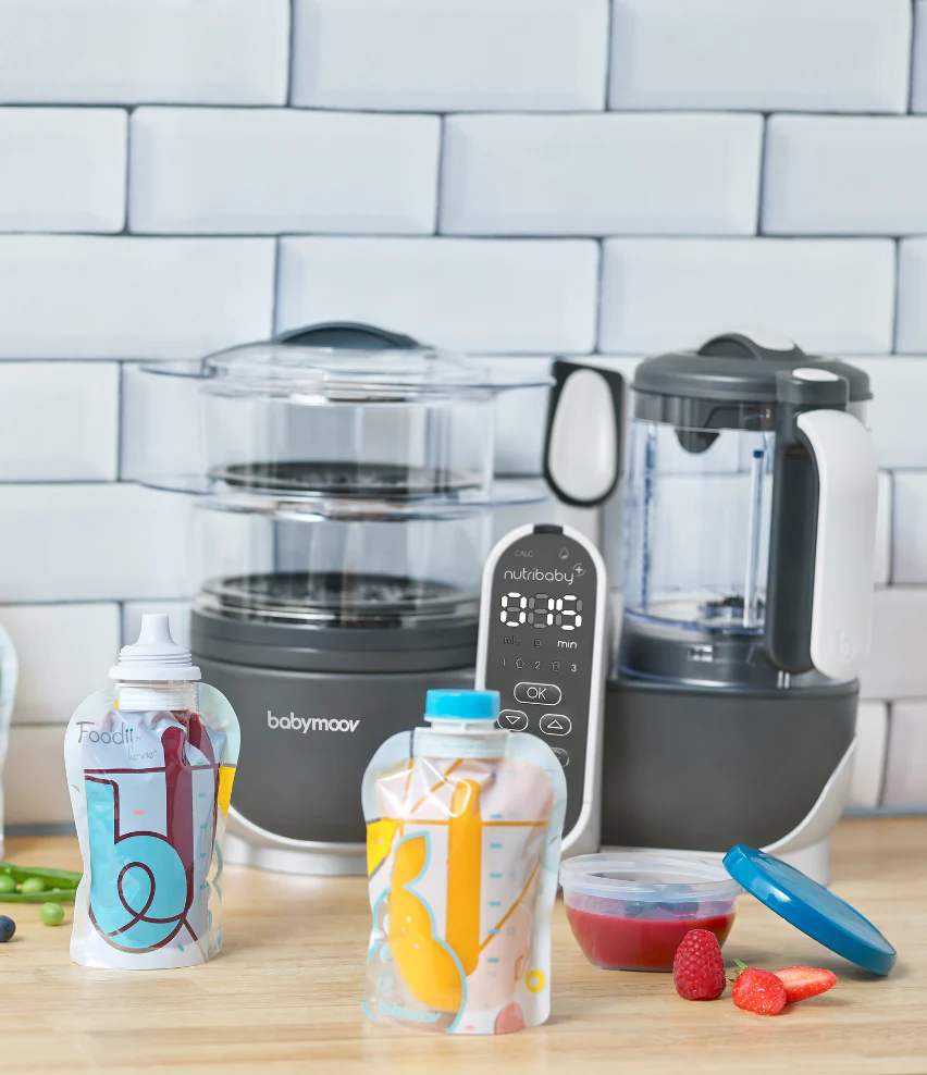 Pack Nutribaby(+) & Gourdes Réutilisables Foodii™ - Image 2