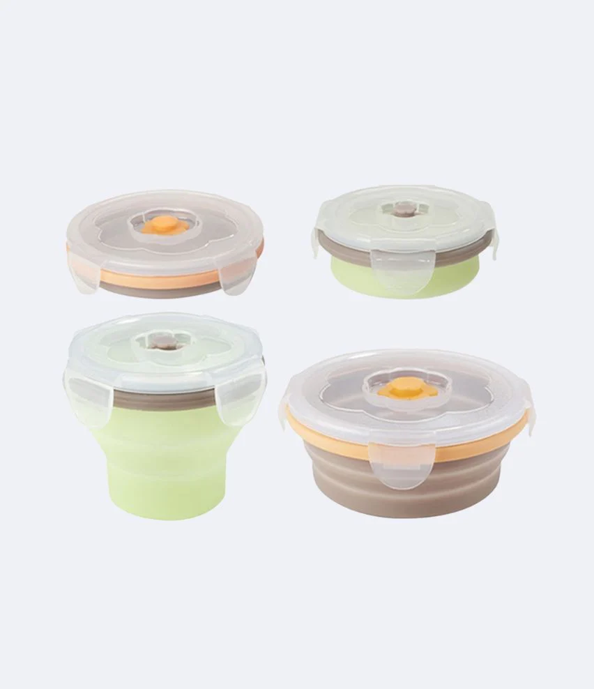 Contenants silicone 2 x 240ml + 2 x 400ml
