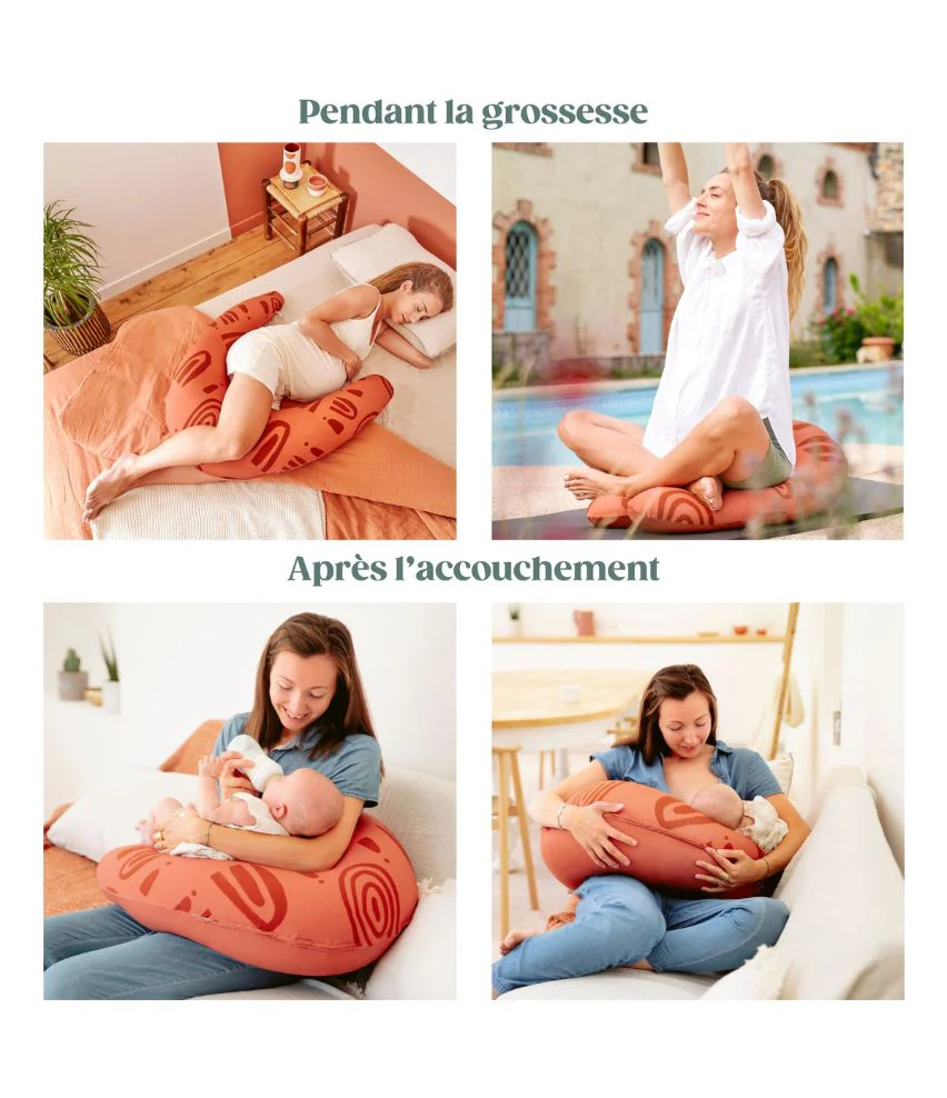 Coussin de grossesse & d'allaitement B.Love Imparfait - Image 5