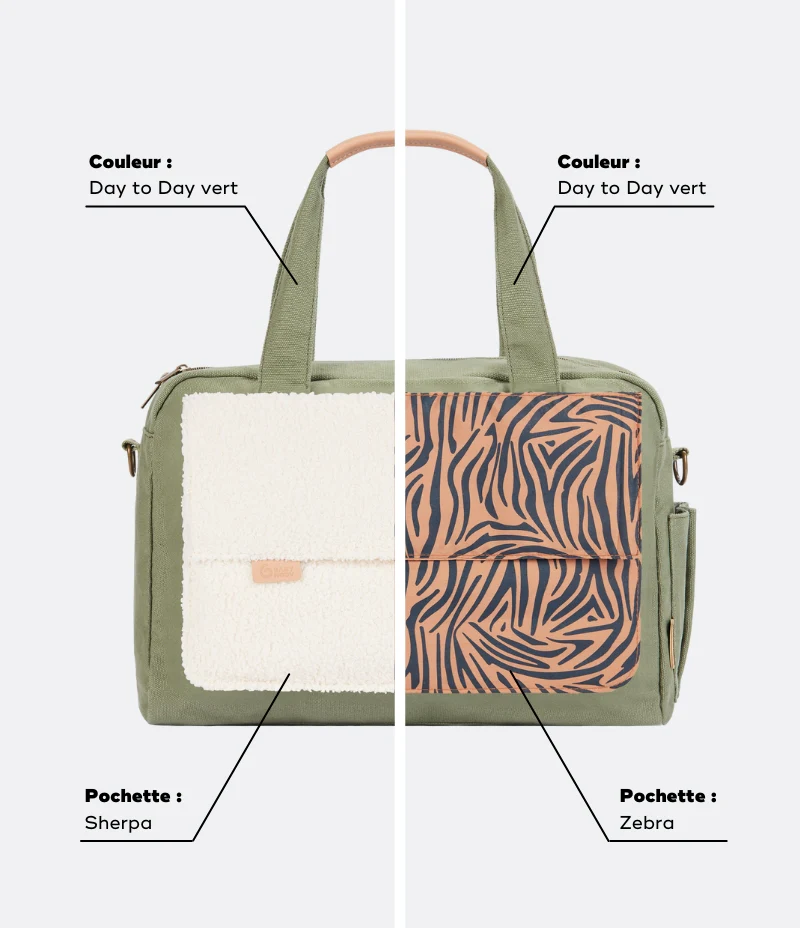 Sac à langer Day to Day personnalisable - Image 5