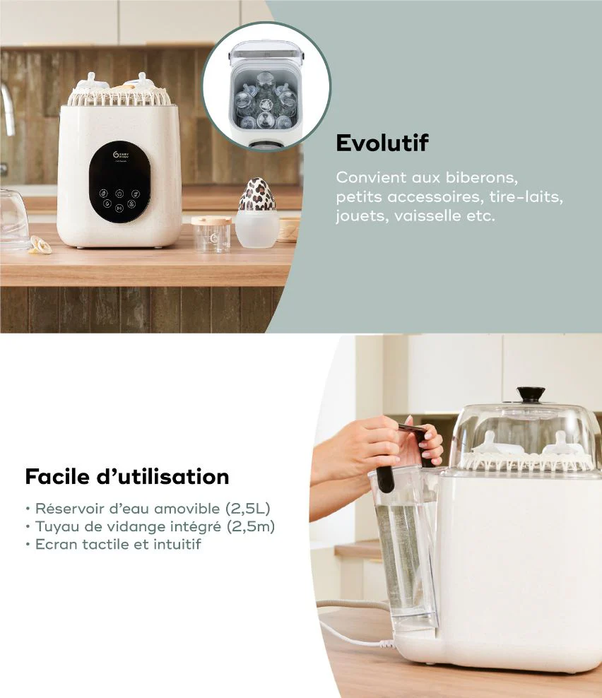 Lave biberon & stérilisateur NutriWash - Image 4