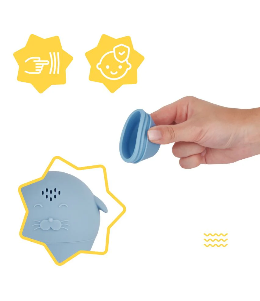 Lot de 4 aspergeurs de bain silicone - Image 4
