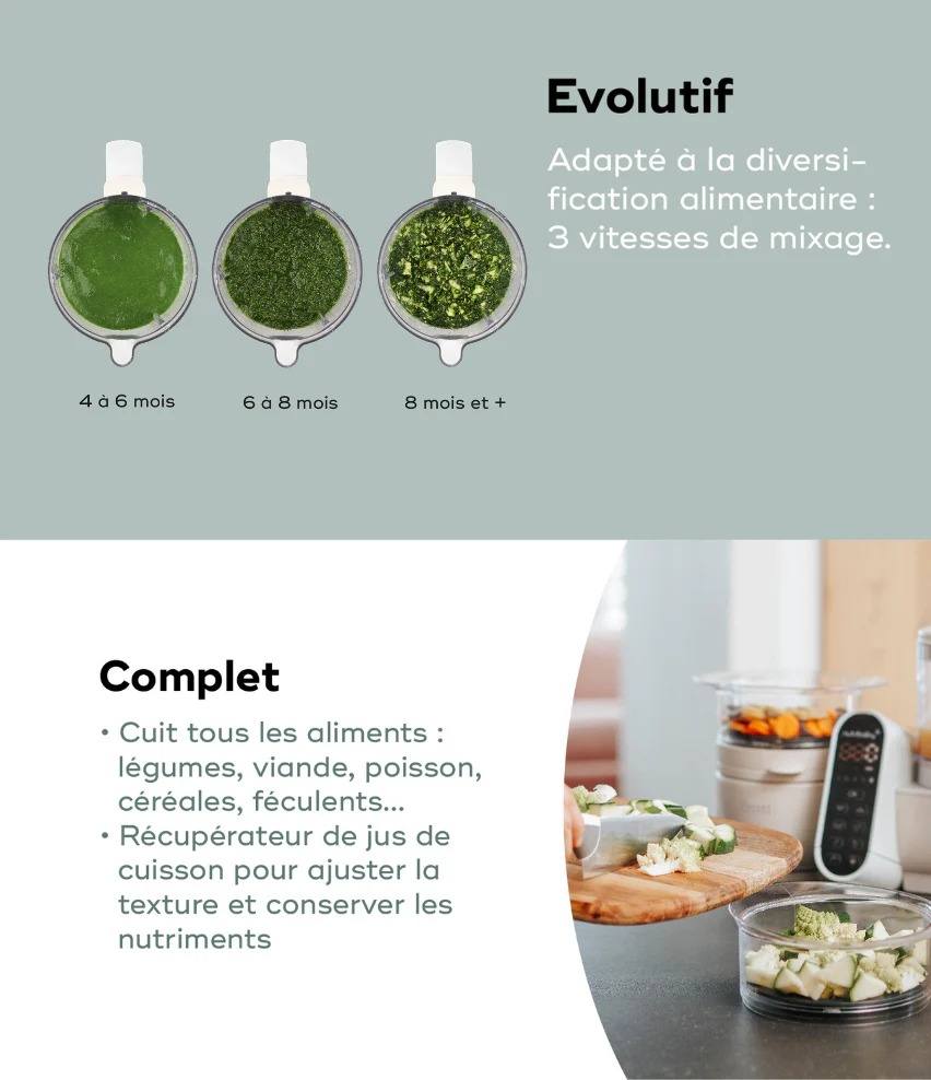 Robot culinaire multifonctions - Nutribaby(+) - Image 17