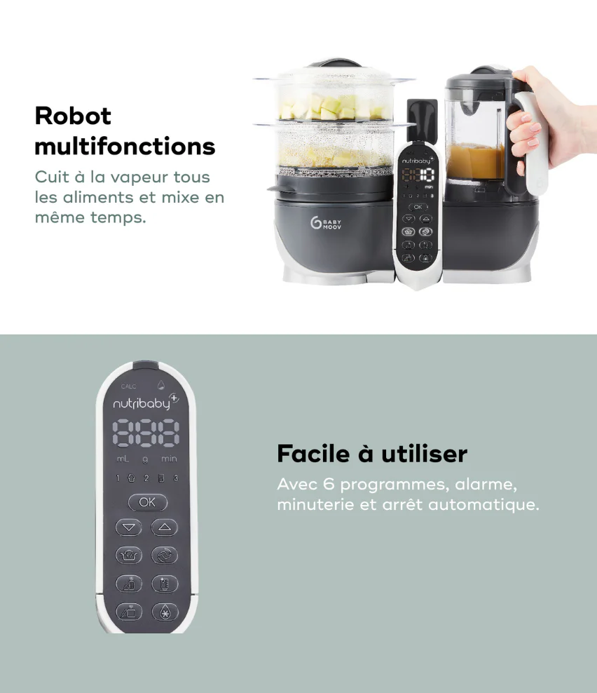 Robot culinaire multifonctions - Nutribaby(+) - Image 5