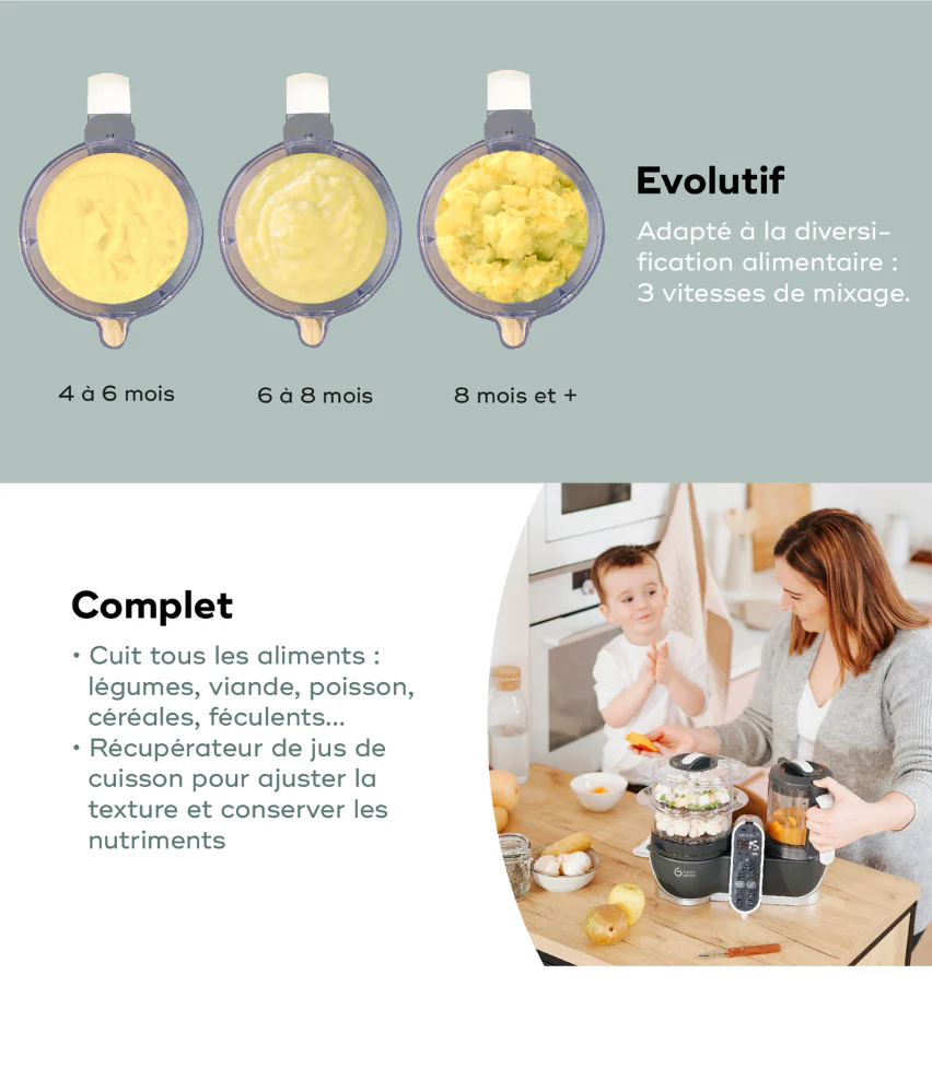 Robot culinaire Reconditionné - Multifonctions - Nutribaby(+) - Image 17