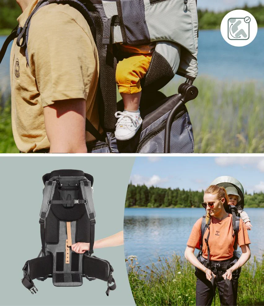 Moov & Hike - Le porte-bébé de randonnée conçu avec une kiné, confortable dès le 1er âge - Image 10