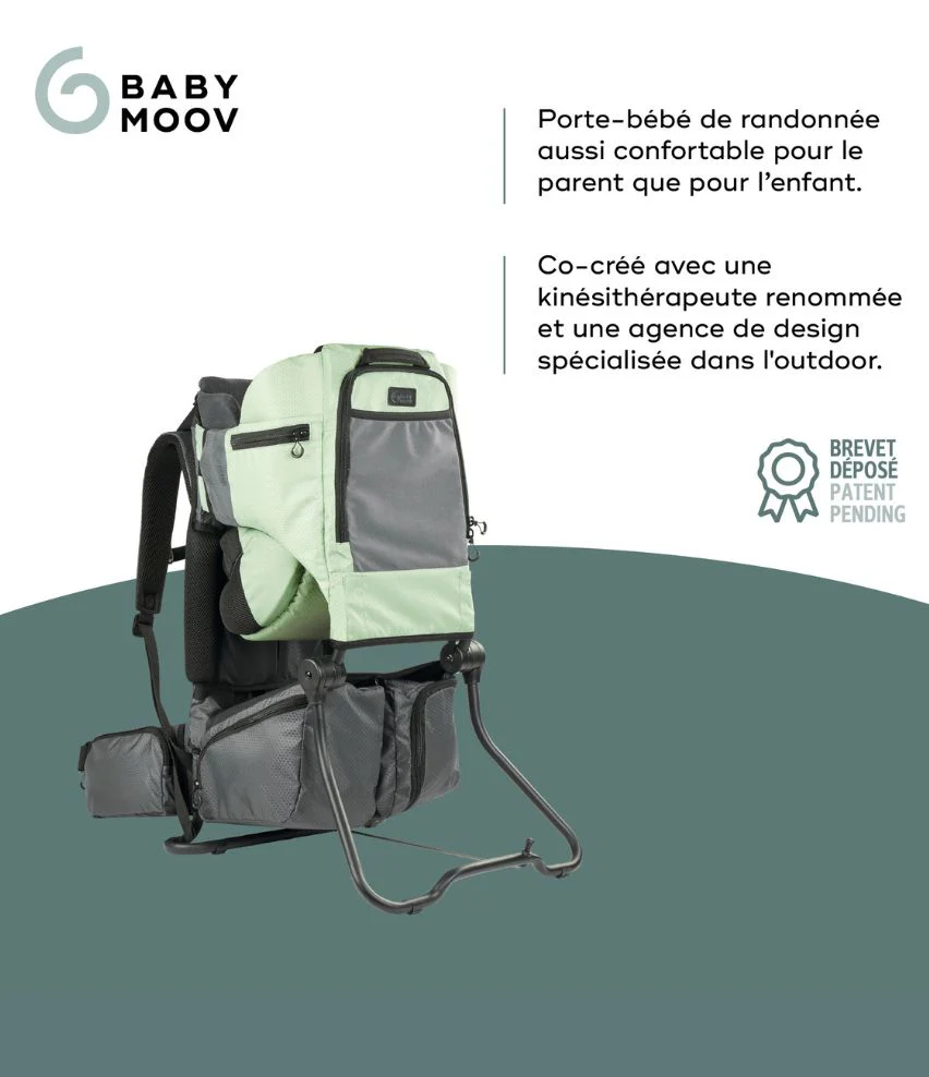 Moov & Hike - Le porte-bébé de randonnée conçu avec une kiné, confortable dès le 1er âge - Image 5