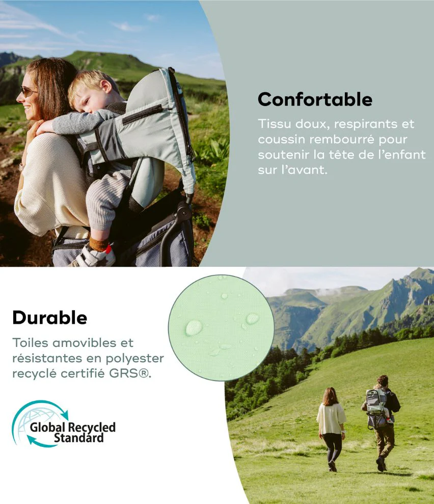 Moov & Hike - Le porte-bébé de randonnée conçu avec une kiné, confortable dès le 1er âge - Image 6