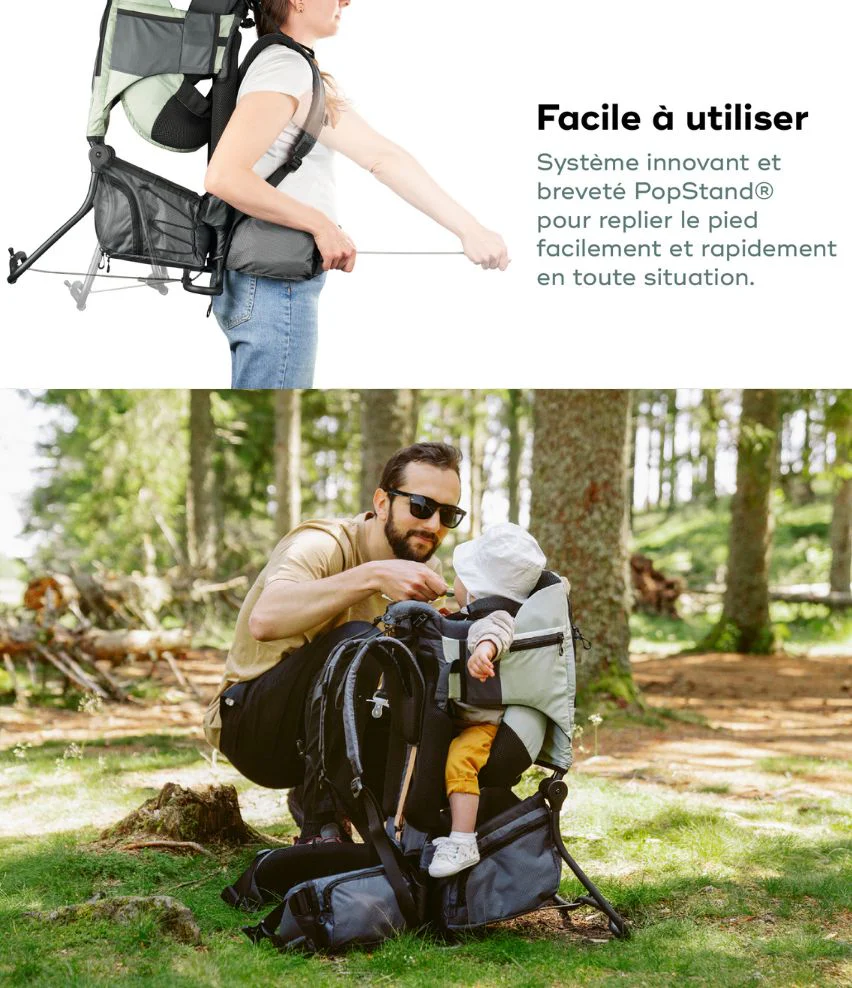 Moov & Hike - Le porte-bébé de randonnée conçu avec une kiné, confortable dès le 1er âge - Image 9
