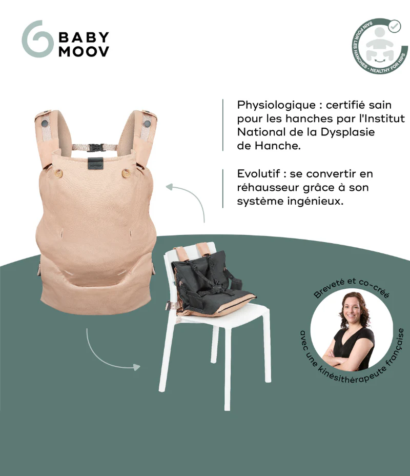Porte-bébé physiologique, Dès la naissance - Moov & Boost - Image 3