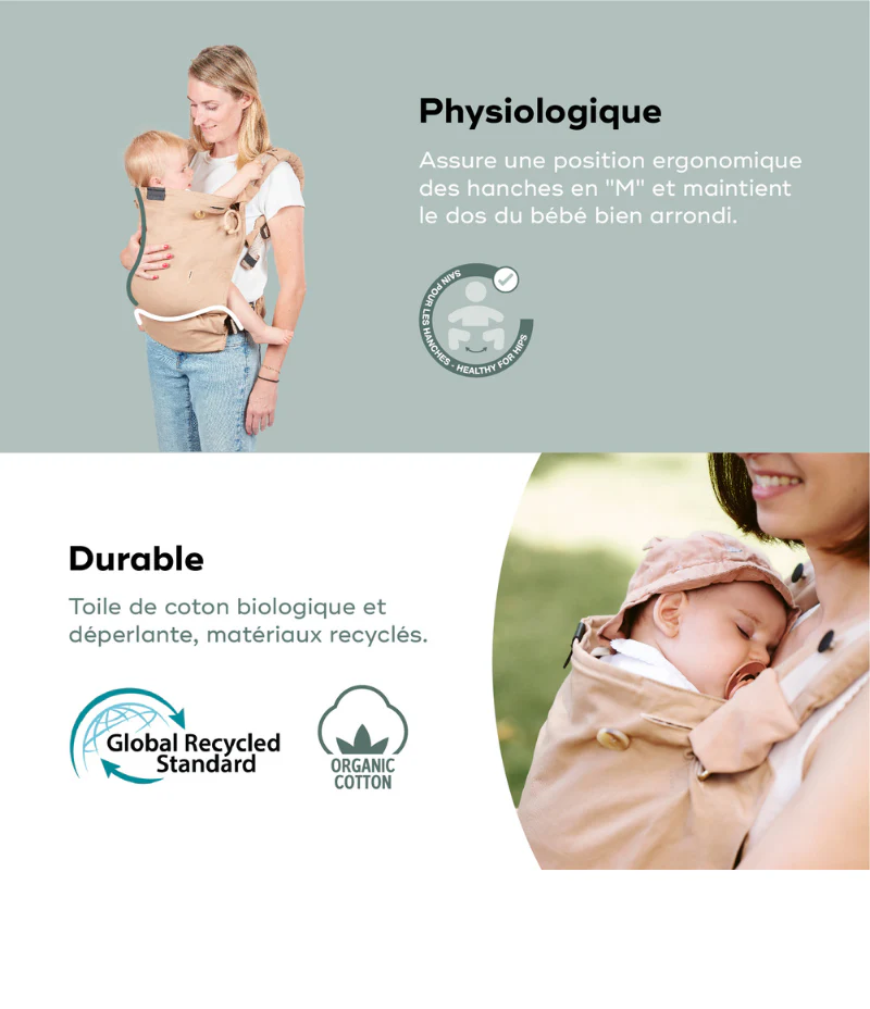 Porte-bébé physiologique, Dès la naissance - Moov & Boost - Image 5