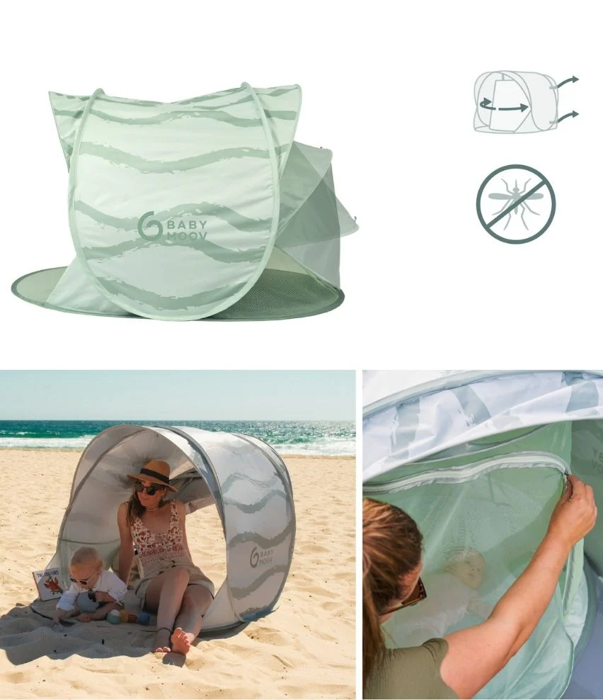 Tente Anti-UV rafraichissante Moov & Protect Green Lagoon - Image 4