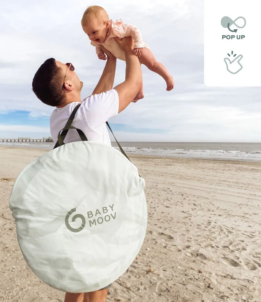 Tente Anti-UV rafraichissante Moov & Protect Green Lagoon - Image 6