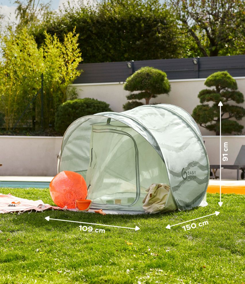 Tente Anti-UV rafraichissante Moov & Protect Green Lagoon - Image 7