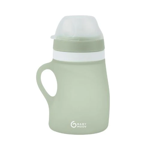 Tétine forme ronde pour gourde silicone green - Image 2