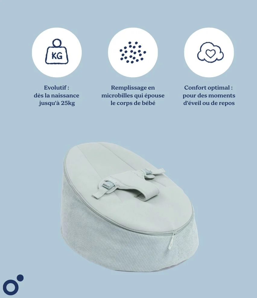 Transat pouf évolutif Seat'n Grow doomoo Imparfait - Image 13