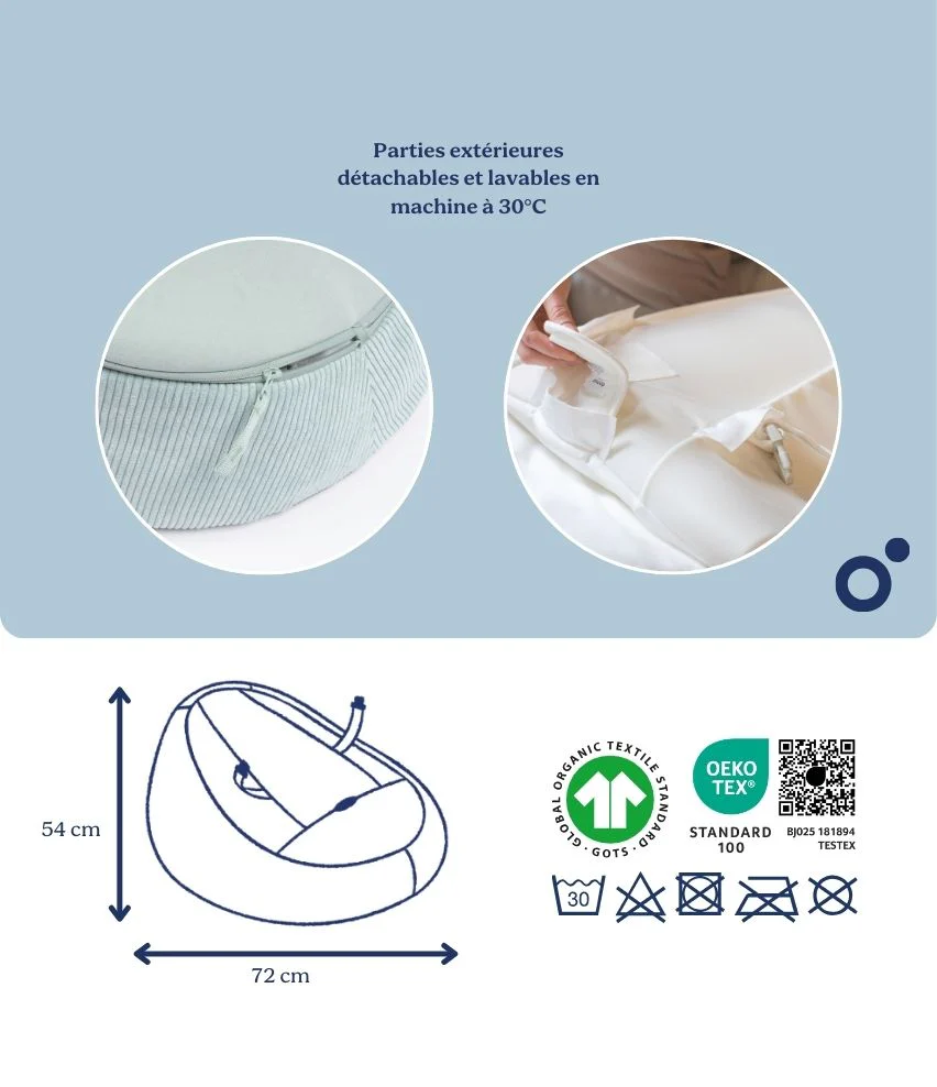 Transat pouf évolutif Seat'n Grow doomoo Imparfait - Image 16