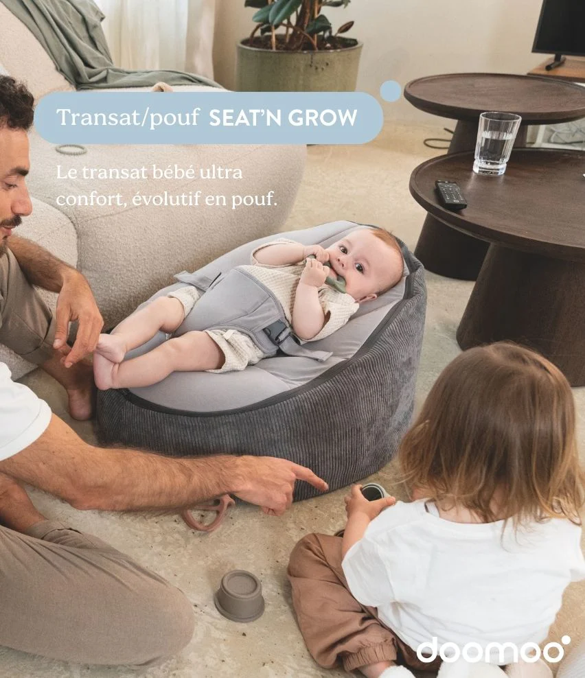 Transat pouf évolutif Seat'n Grow doomoo Imparfait - Image 4