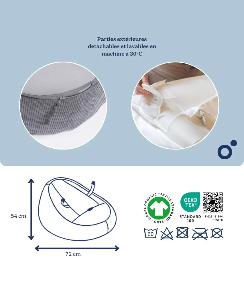 Transat pouf évolutif Seat'n Grow doomoo Imparfait - Image 8
