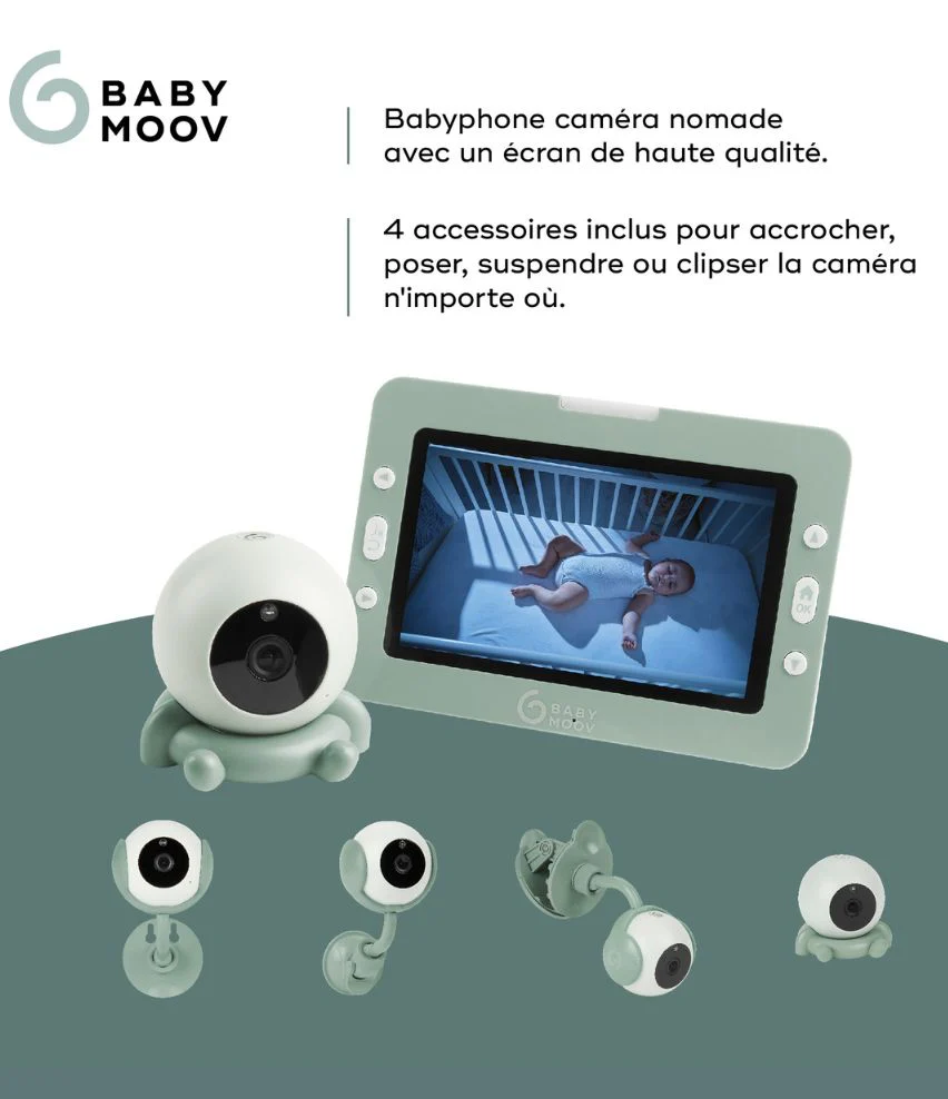 Babyphone Yoo Go+ HD + sa caméra additionnelle - Image 5